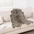Leopard Print Rug, Cute Faux Cheetah Cowhide Skin Fur Rug, Animal Printed Area Rug for Home Office