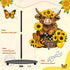 Summer Countertop Sunflower Highland Cow Paper Towel Holder Sunflower Floral Cattle Kitchen Bathroom Decor Farmhouse