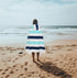 35 70 100% 630 COTTON CRAFT Hooded Beach Towel Oversized x Towel with Hood for Adults - Cotton Velour Terry Towel
