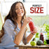 12oz 6pcs Norcalway Plastic Juice Bottles with Caps, Reusable Juicing Bottles, Clear Drink Containers with Lids