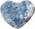 rockcloud Large Natural Raw Blue Celestite Mineral Healing Crystal Cluster Geode Irregular Home Decoration Specimen
