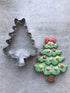 LILIAO Christmas Cookie Cutter Set, 4-pc Stainless Steel Cutters: Pickup Truck with Christmas Tree, Light Bulb, Ornament