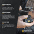 Work Sharp Portable Knife Sharpener, WSEDCPVT EDC, Black
