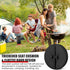 2 Suzile Pieces Telescopic Stool Cushion (Exclude Stool) with Memory Foam Retractable Folding Stool Cushion