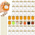 AuroTrends 3oz Honey Jars with Dipper 48Pack, Mini Honey Jars for Baby