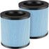 MJ002H Replacement Filter for POMORON MJ002H Air Purifiers, H13 True Hepa, Activated Carbon, 4-Layer Filter (2 Pack)