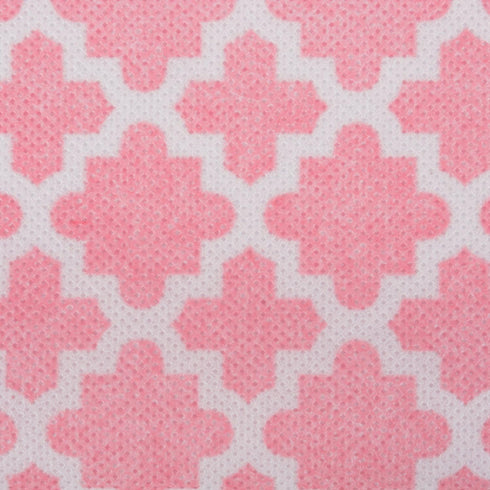 DII Non Woven Polyester Storage Bin, Small Set of 4 in Pink Sorbet