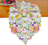 AMARED 13 34 Inch Spring Daisy Table Runners Embroidered Flowery Table Linen for Home Decoration X