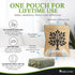 Moisture Absorbers, USA-Made All Natural Dehumidifier, Reusable Dessicant, Kid & Pet Friendly, 1 Pack