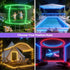 66FT 200 24 (66FT 7mm) Rope Lights for Outside, LED Color Changing Rope Lights with Plug & Remote Colors RGB Twinkle