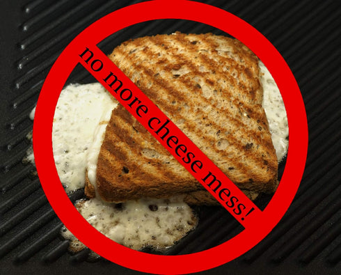 Non-Stick Reusable Toaster Bags (Set of 10), Create Grilled Cheese Sandwiches in Toaster