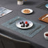 Set 8 Myir JUN Dual Sided Placemats, Faux Leather of for Dining Table, Non-Slip Washable Heat Resistant Indoor Outdoor