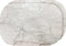 Dainty Home Set of 2 Silver Marble Oval Cork Placemats, 12"x18", Heat Resistant, Non-Slip, Easy Clean for Elegant Dining
