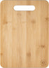Bamboo Cutting Board, Wooden Kitchen Chopping Board for Food Prep, 12.5" x 9" for Carving Meat and Vegetables