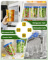 Canfanni 10 Pack-33oz Set, Freezer Storage Containers Plastic Food Storage Containers with Twist Top Lids, BPA Free