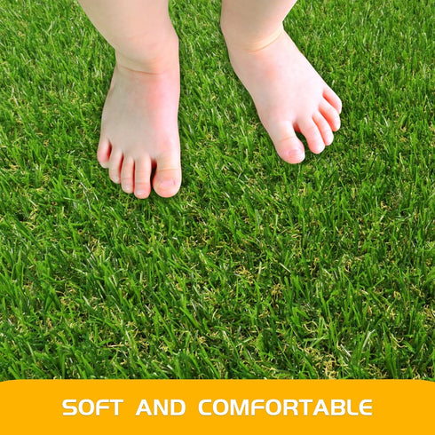 3' 5' 0.8" Artificial Grass Turf Lawn x Outdoor Rug, Premium Realistic Turf for Garden, Yard, Home Landscape
