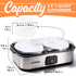JoyMech 1-Quart Yogurt Maker Machine with Two Containers for Larger Batches, Oatmeal, Pudding, or Jello, Food-Grade