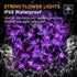 15FT 30LED ITICdecor Flower String Lights Fairy Lights Battery Operated Indoor&Outdoor Twinkle Lighting Bedroom Decor