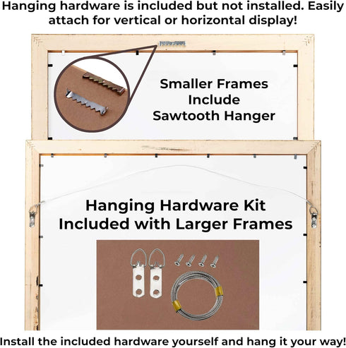 Solid Wood Picture Frame for Sports Illustrated Magazine, Shadow Box Display Frame, Fits Any Magazine Sized 8"x10.5"