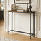 Tujurich Narrow Entryway Console Table & Sofa Side Table - Industrial Hallway Table