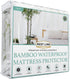 Twin Size 39x75 Premium Bamboo Waterproof Mattress Protector, 100% Viscose from Bamboo,