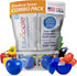 Bluapple Ethylene Gas Absorber Produce Saver Combo Pack, 8 Packets and 2 Bluapples, Keeps Fruits Fresh