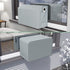 Window Air Conditioner Cover Kit for U-Shape AC, Magnetic Easy Install, 2 Covers, 3 Layers Insulated
