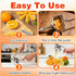 Generic Manual Juicer, Hand Press Lemon Squeezer & Citrus Press - Upgrade Aluminum Alloy Fresh Fruit Juice Extractor