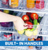 Utopia Home Fridge Organizer Bins, Set of 8 Clear Storage Bins for Refrigerator, Pantry Organization and Storage