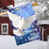 Winter Bird Peace on Earth Flags for Outdoors 28 x 40 Double Sided, Winter Outdoor House Flag for Lawn