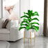 EKNITEY Adjustable Plant Pot Stand: Indoor Outdoor Modern Flower Holder Metal Plant Rack Organizer Planter Stand