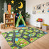 Kids Car Play Rugs - 36"x60" Learning and Fun City Road Map