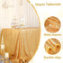 B-COOL Gold Sequin Table Cloth - Rectangle Glitter Tablecloth for Wedding Decoration, Christmas, 50x50 inch