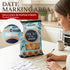 2 Pack Reusable Bread Bags for Homemade Bread - Food Grade Storage for Sourdough Bread with Transparent Window, Date