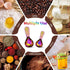2 Pieces Stainless Steel Coffee Scoops Set, 1 Tbsp and 2 Tbsp Durable Measuring Tablespoon for Coffee, Tea, Sugar