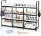 4 Tier Shoe Rack, Shoe Organiser, Metal Shoe Rack, Closet Shoe Rack,
