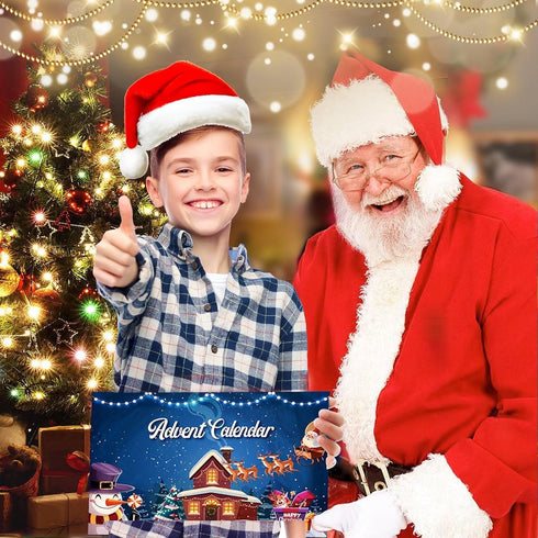 2026 24 Countdown Advent Calendar - Brain Teaser Puzzles for Teens Adults Older Kids, Pcs Metal & Wood Puzzle Christmas