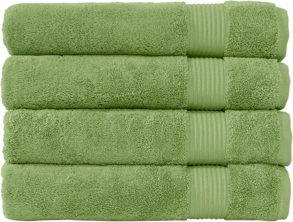 Classic Turkish Towels CTT - Premium 4 Piece Bath Towel Set, Made