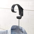 Travel Tool Over Shower Door Hook, Heavy Duty Clip Hooks for Clothes, Bottle Opener & Phone Stand - 2 Pack