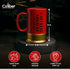 Caliber Gourmet 12-Gauge Shotgun Shell Mug – Bold Red Ceramic Coffee Mug, Unique Gift for Hunters & Collectors