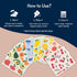 8 Pack Eulnars Swedish Dishcloths for Kitchen, Fruit Swedish Dishcloths, Reusable Paper Towels Washable, Biodegradable