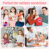 36 Kids Keychains, Pcs Cute Plush Toy Keychains for Boys Girls Birthday Valentine's Day Thanksgiving Christmas Gifts