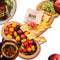 Extra Large Cheese Board - Aperitif Board for Charcuterie, Solid Wood Party Plates for Housewarming, Bachelorette Party