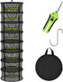 MEKOLIFE Herb Drying Rack Hanging-8 Layer, Collapsible Large Capacity Mesh Net with
