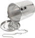 5.51x5.51x5.90 Inch Yardwe Stainless Steel Spice Infuser Basket with Chain Hook, Extra Fine Mesh Soup Strainer