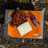 GSI Outdoors Knife & Cutting Board Set - Santoku Ultralightweight Prep Surface Board and Pairing Knife for Travel