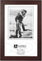 Malden International Designs Dark Walnut Concept Wood Picture Frame, 4x6, Walnut