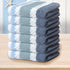 Waffle Washcloths for Bathroom, Wash Cloths 6 Pack 13"x13" - Cotton &