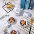 600Pcs Blue Floral Cupcake Liners, Disposable Decorative Muffin Brownie Cups for Baking Party Supplies