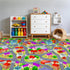 JinKune 48'' 72' Large Kids Carpet Play Mat Rug for Playroom, x Car Rugs Mat for Kids Toy Cars, City Life with Road
